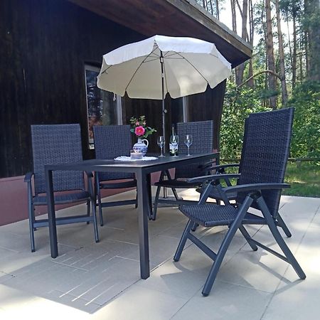 Bungalow Im Gruenen Am Waschsee Mechow  Dış mekan fotoğraf
